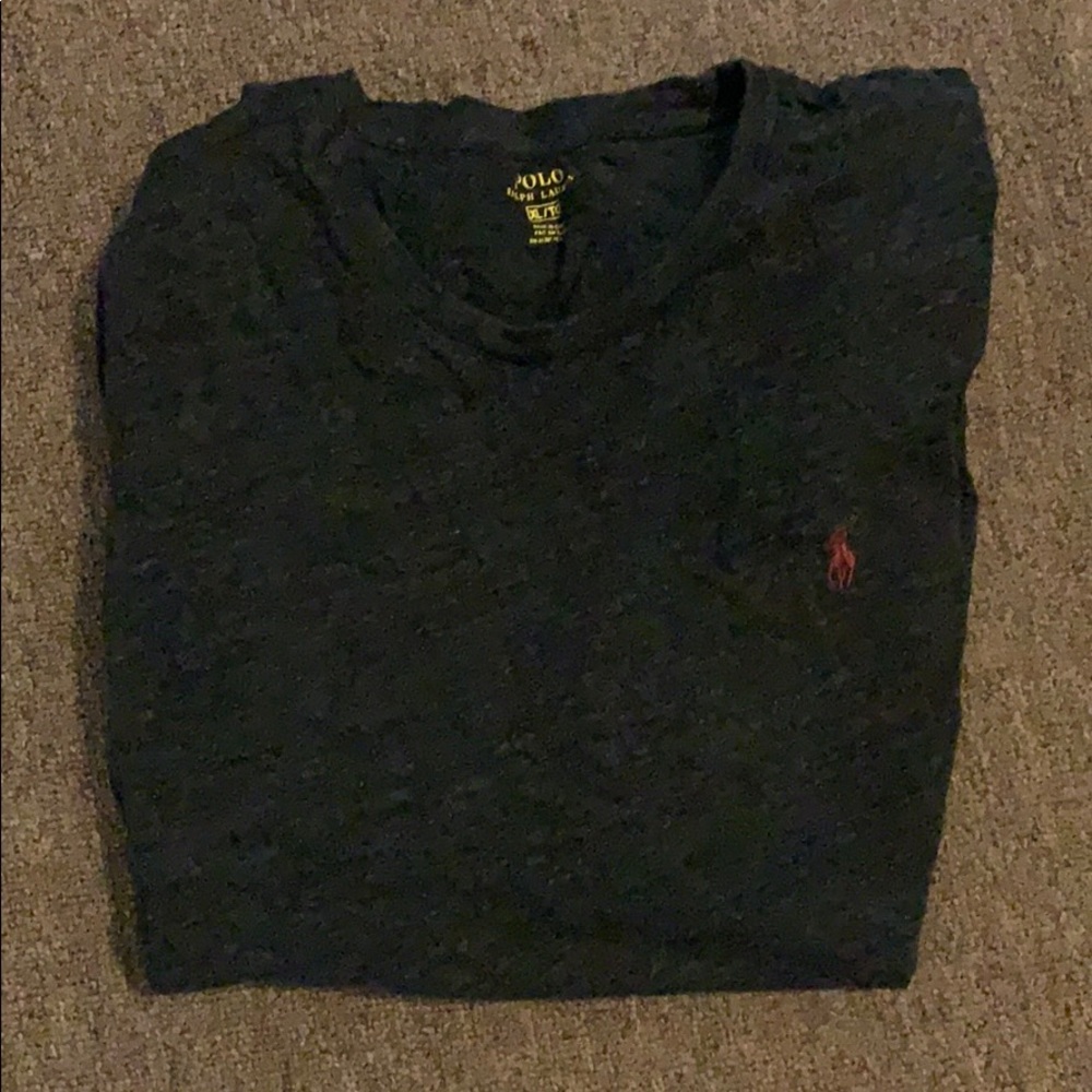 Polo Dark Grey L/S